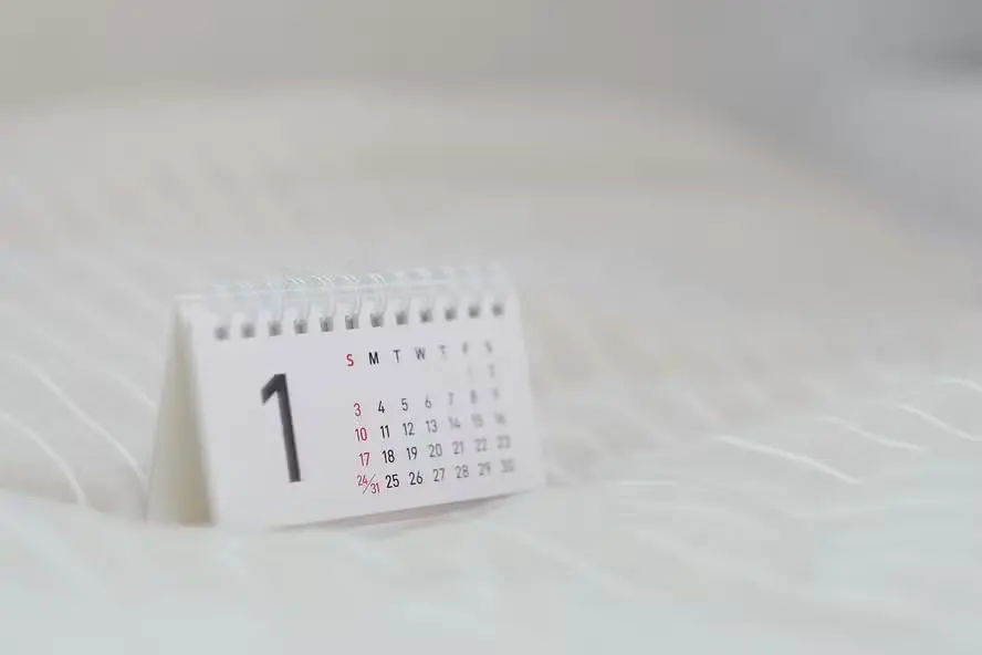 Calendário datas feriado — Foto: Unsplash/Reprodução
