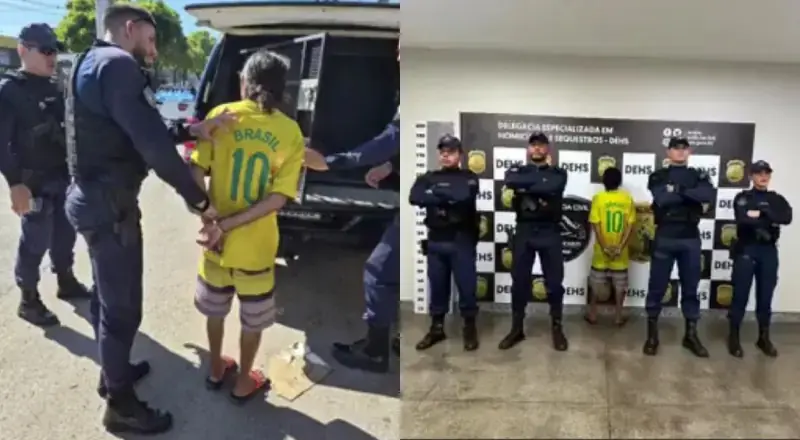 Homem mata amigo a facadas após vítima revelar ‘detalhe’ sobre jogo do Brasil (Foto: Divulgação/PCAM)