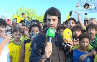 Diogo Defante é abordado pela polícia nos EUA durante cobertura da Copa; veja vídeo
