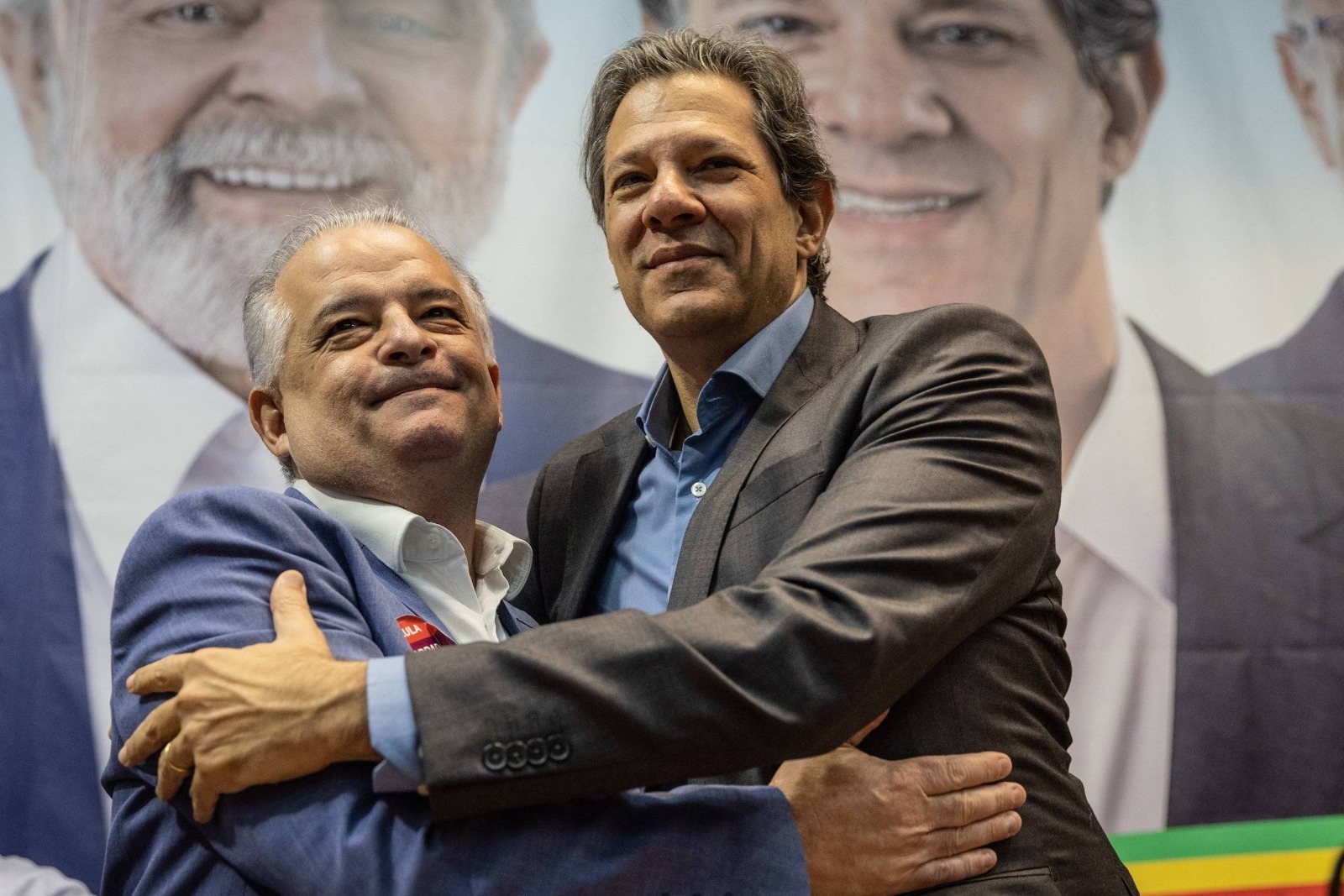 Haddad e França - Foto: Divulgação/PT