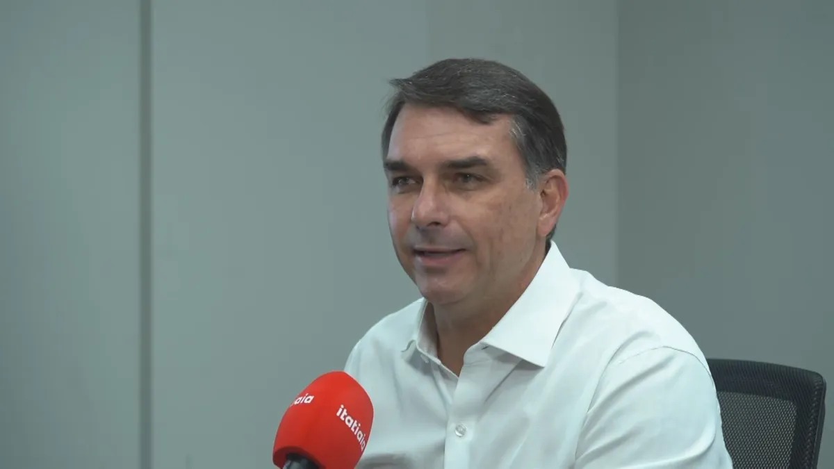 O senador Flávio Bolsonaro (PL) - Foto: Reprodução/ Rádio Itatiaia