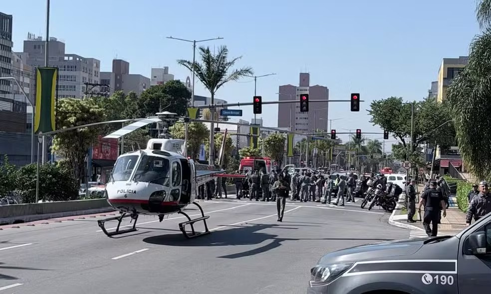 Tenente da PM é baleado na cabeça em São Caetano do Sul — Foto: Arquivo Pessoal