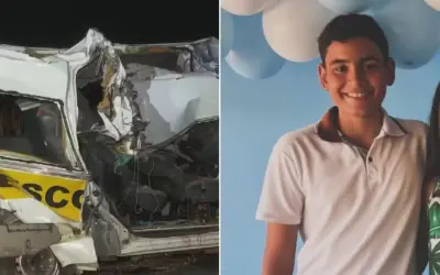Aluno morto em acidente com van não queria ir para escola