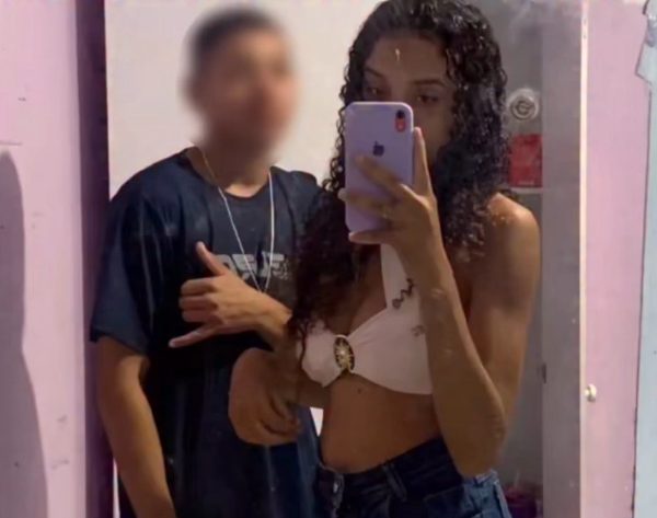 Ravena e o namorado