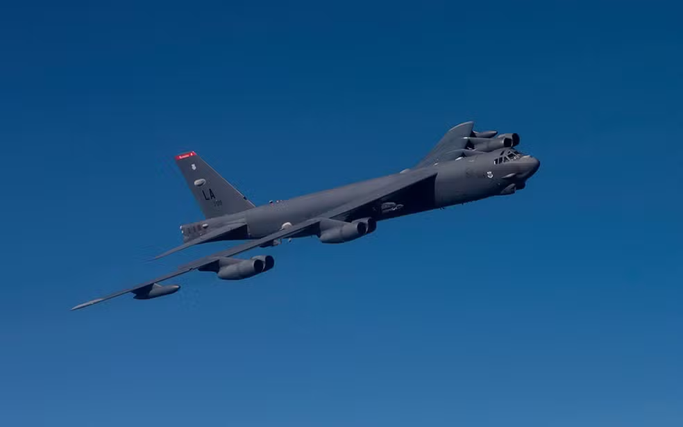 Avião militar B-52 Stratofortress