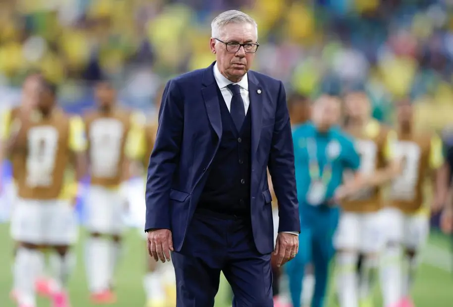 Técnico Carlo Ancelotti (Foto: CBF Media Center)