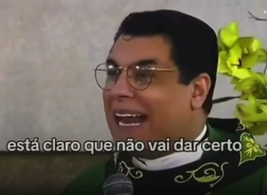 Noiva desiste de casamento após conselho de padre