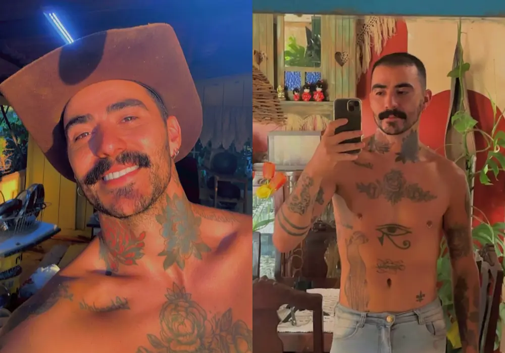 O influenciador Mayk Leão. (Reprodução)