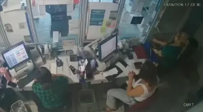 Vídeo: homem tenta assaltar lotérica e foge sem levar o dinheiro