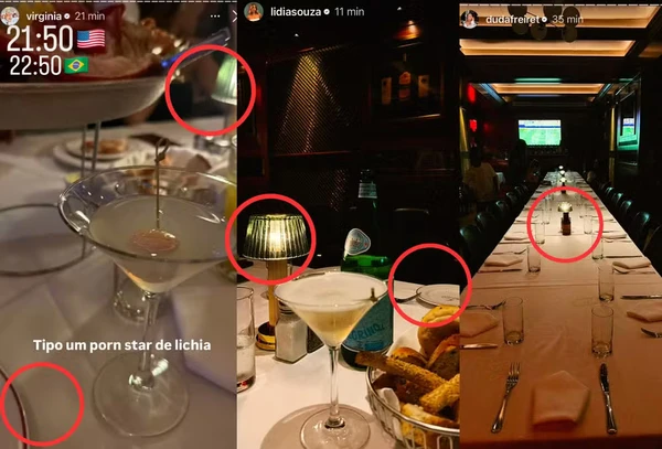 Publicações em jantar chama atenção 
