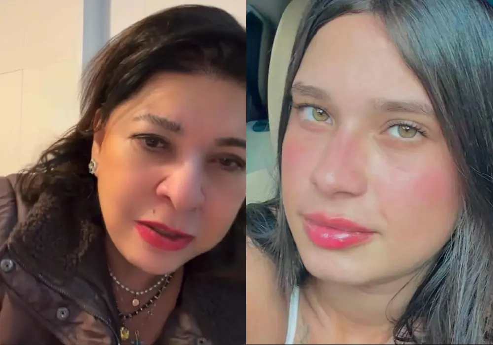 Roberta Miranda e Maria Eduarda.
(Reprodução / redes sociais)