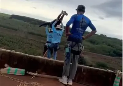 Vídeo: Jovem morre após salto de bungee jump sem corda de segurança