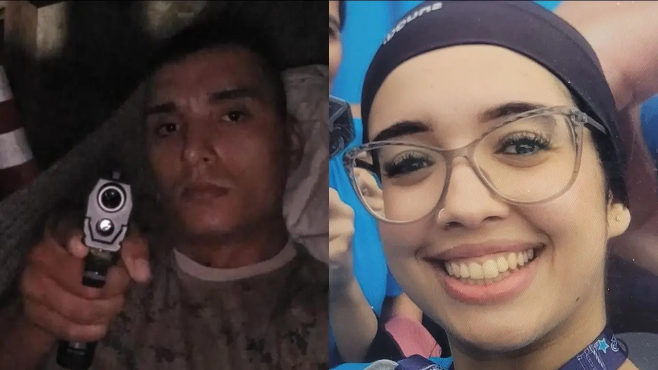 Guilherme, que se dizia policial, e Sthefany estavam separados (Foto: Redes Sociais)