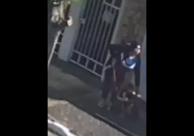 Assaltante tenta sequestrar bebê e causa pânico; veja vídeo