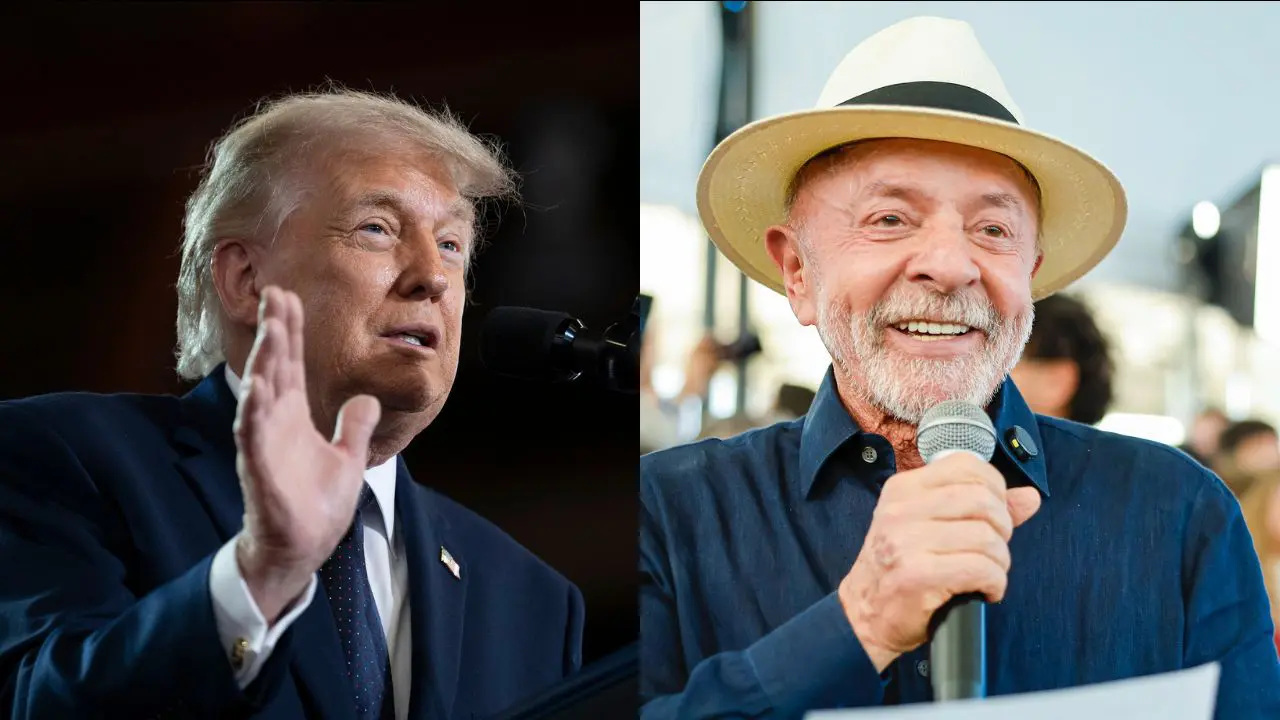 Trump e Lula (Foto: Reprodução)