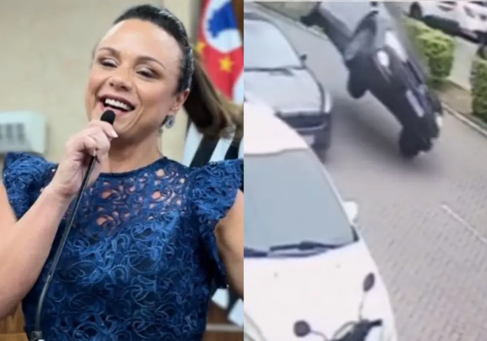 Vereadora Janaina Ballaris. (Reprodução)