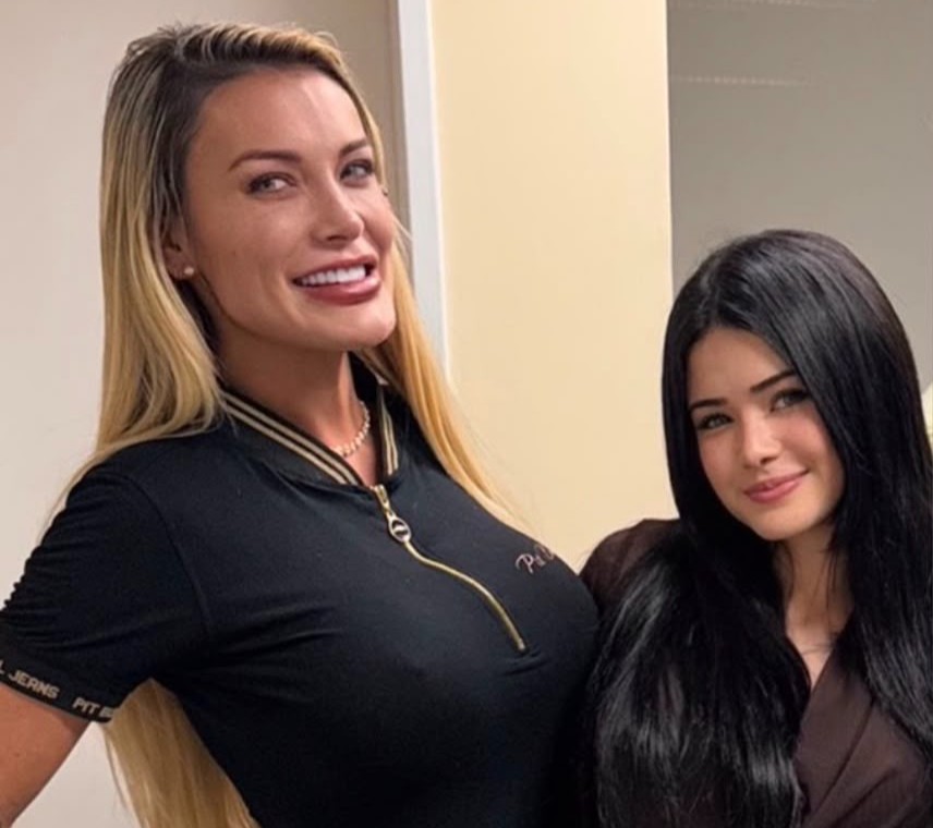 Andressa e Maya Urach