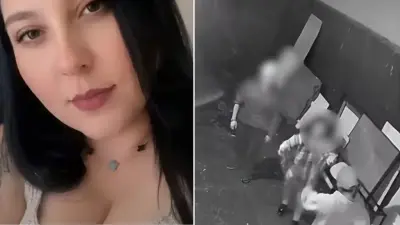 Vídeo mostra desespero de vizinhos tentando salvar vítima de feminicídio