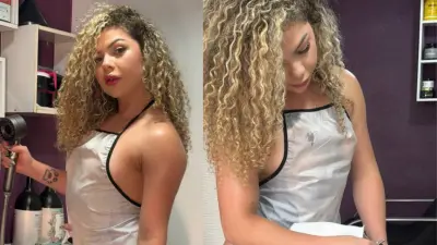 Influencer reclama de ‘pressão da vizinhança’ após abrir barbearia nudista