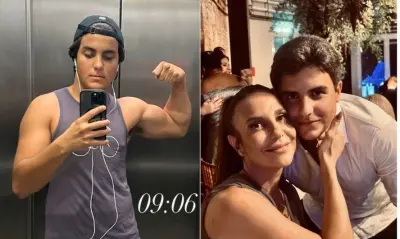 Filho de Ivete Sangalo dá declaração polêmica sobre uso de anabolizantes