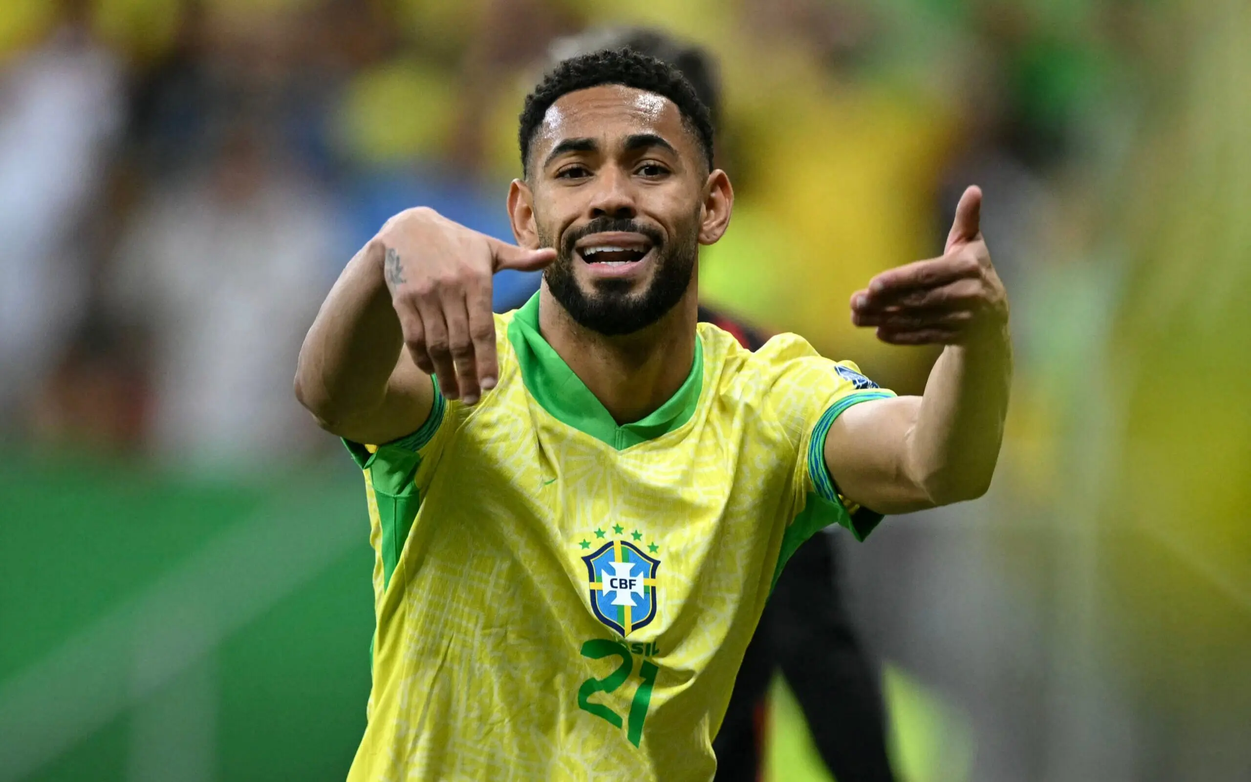 Às vésperas do duelo entre Brasil e Noruega pelas oitavas de final da Copa do Mundo, o atacante Matheus Cunha apontou qual considera ser um dos principais desafios da Seleção. O jogador afirmou que o elenco quer deixar para trás um retrospecto que incomoda o futebol brasileiro em Mundiais. Foto: CBF