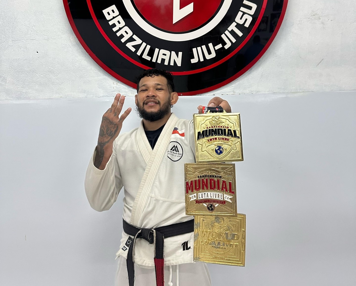 Diego Marinho, professor de jiu-jítsu