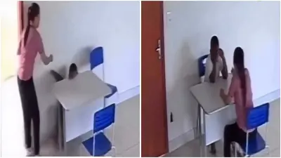 Diretora é exonerada após ser flagrada agredindo aluno dentro de escola; veja vídeo