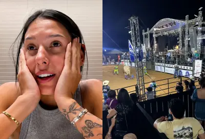Veja vídeo do momento em que primo de Ana Castela é pisoteado por touro