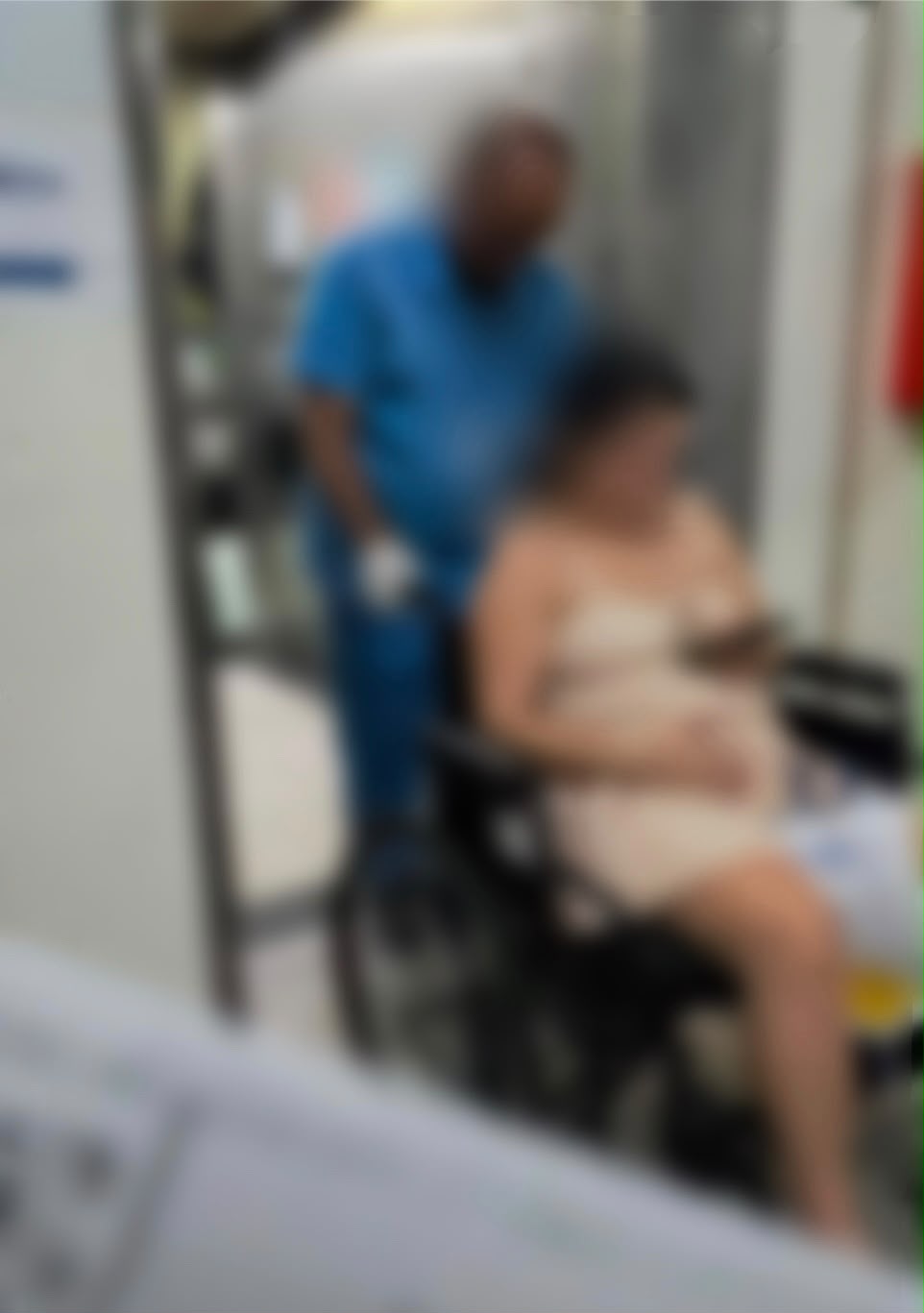 A mãe lutando pela vida após série de incidentes no parto || Reprodução: Arquivo Bacci Notícias