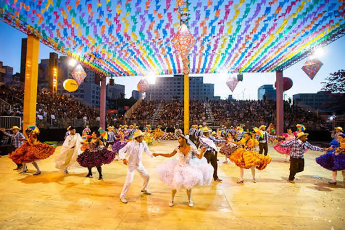 Quadrilhas dão um show de tradição e criatividade - Foto: Divulgação/Prefeitura Belo Horizonte