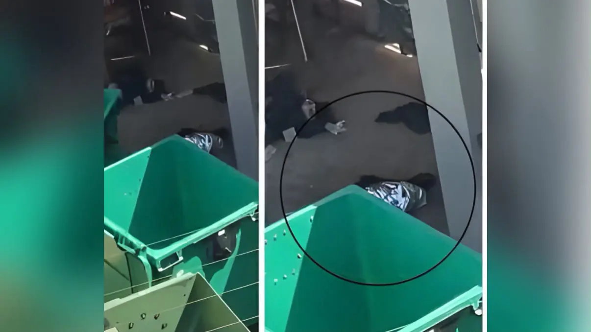 Bebê é encontrado morto em lixeira de condomínio (Foto: Reprodução)