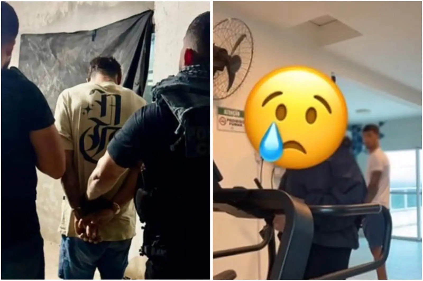 Preso por ato obsceno em academia é transferido para o presídio (Foto: Divulgação/PC-BA)