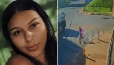 Vídeo: adolescente de 15 anos morre após ser atropelada por caminhão