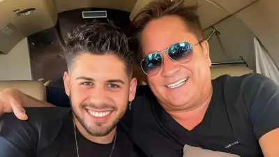 Leonardo e Zé Felipe são ‘detonados’ na web após vídeo com neto; veja