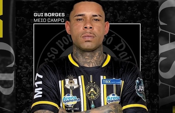 O jogador de futebol amador Guilherme Henrique Borges Paes, desaparecido em Ribeirão Preto, SP — Foto: Reprodução/Instagram/Casagrande Futebol Clube