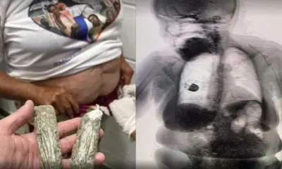 Idosa é presa ao tentar levar drogas para o filho em presídio