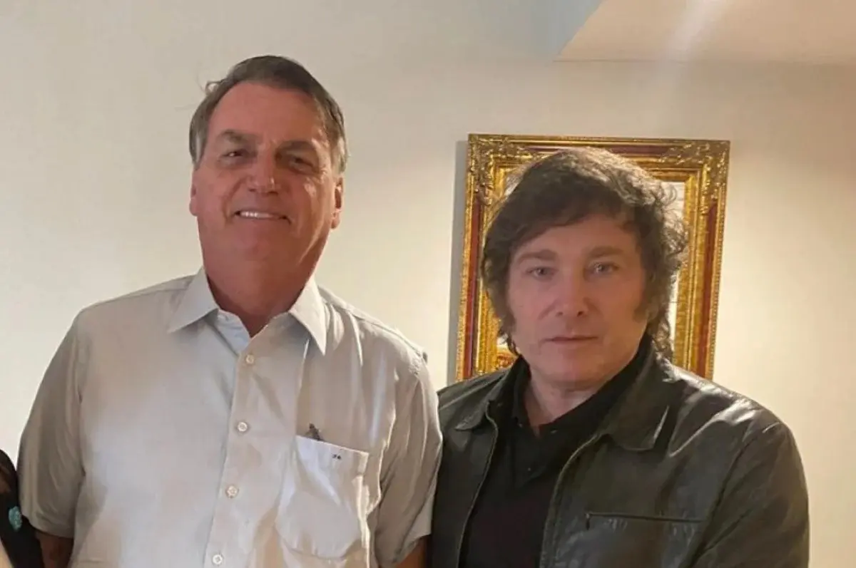 Moraes nega pedido para Javier Milei visitar Jair Bolsonaro