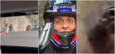 Motorista de carro blindado reage com buzina durante assalto e impede ação de criminosos em SP; veja vídeo