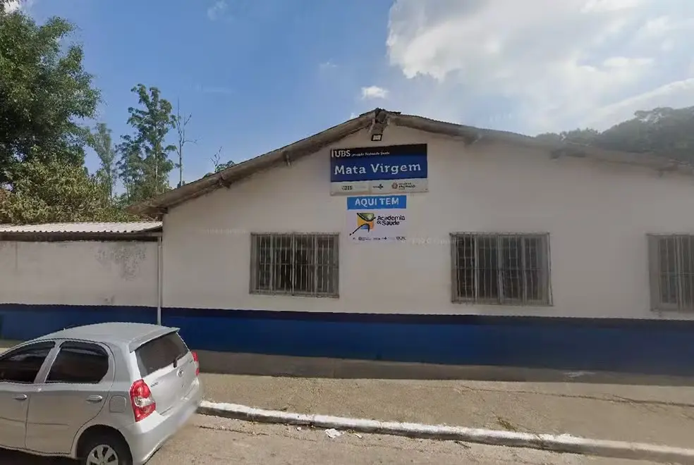 UBS Mata Virgem, localizada na Rua da Saúde, 914, na Zona Sul de São Paulo — Foto: Reprodução/Google Maps
