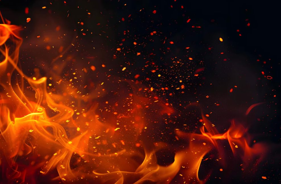 Fogo incêndio queimada