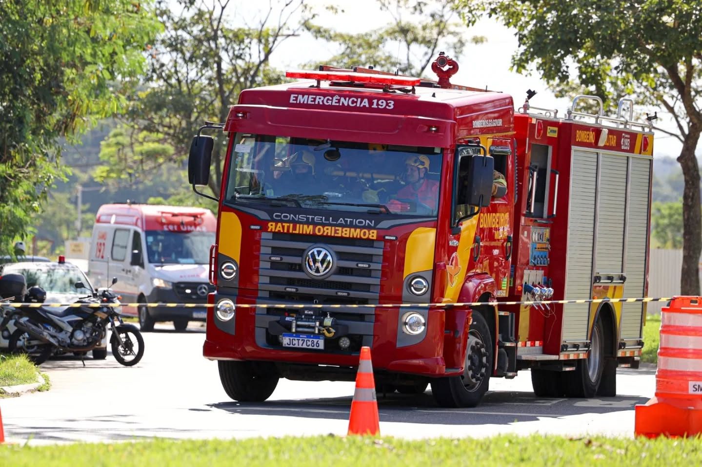(Foto: Corpo de Bombeiros GO)