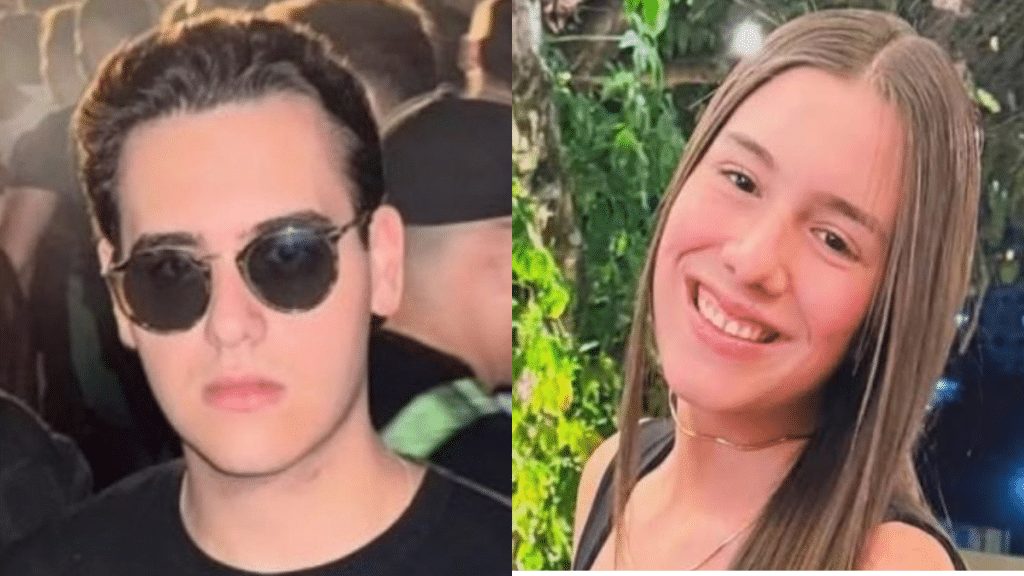 Arthur Rodrigues e Lívia Bevilacqua, ambos de 20 anos