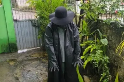‘Lobisomem’ é preso após tocar o terror em cidade do interior